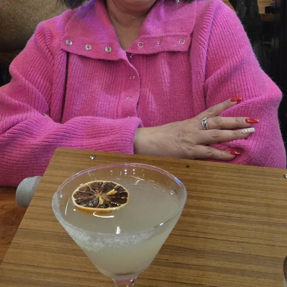 Le Lis Fuchsia Cowl Neck Sweater - Picture 8 of 8